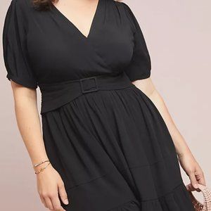 Anthropologie Maeve Martina Belted Dress